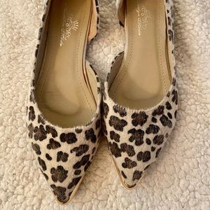 Leopard Print Flats